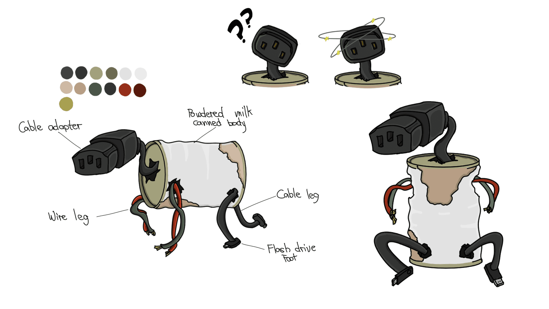 2D Concept Art